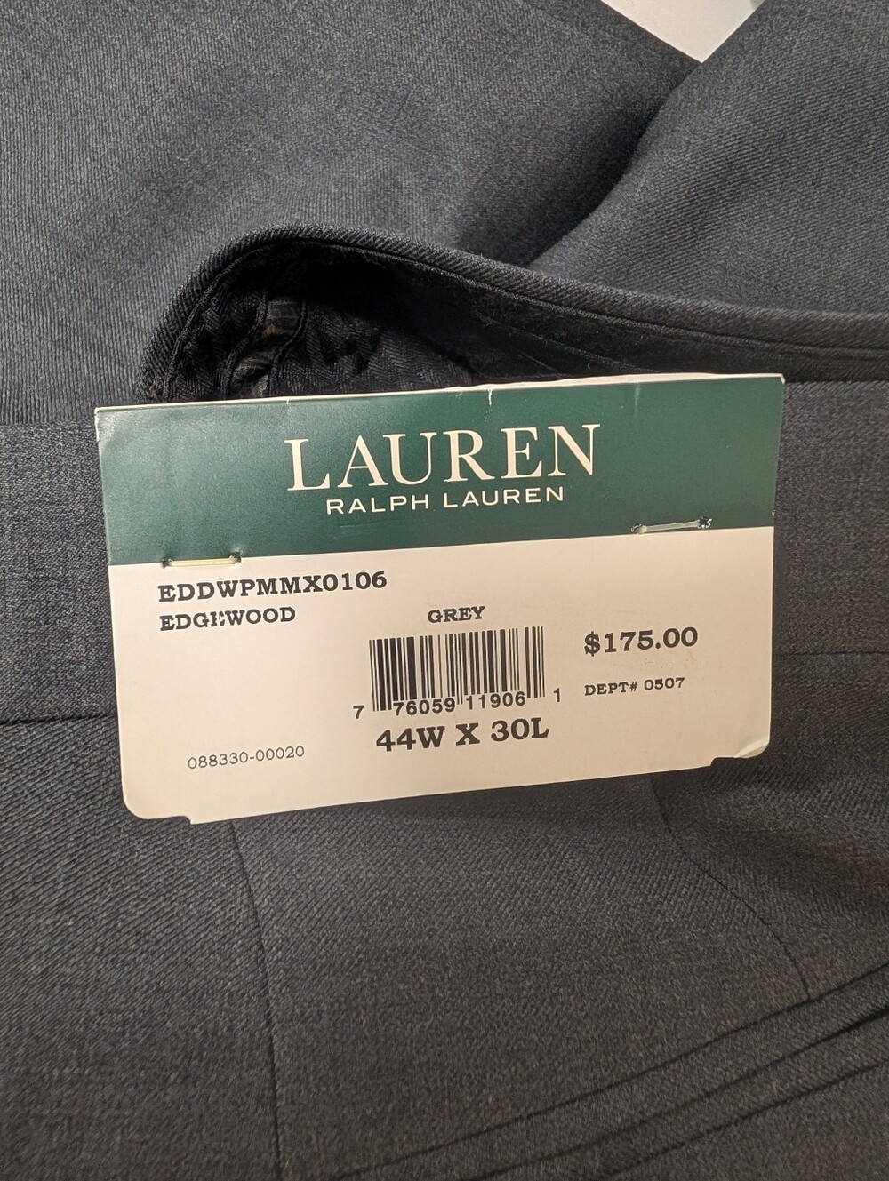Lauren Ralph Lauren Edgewood Ultraflex Wool Dress Pants Size 44x30